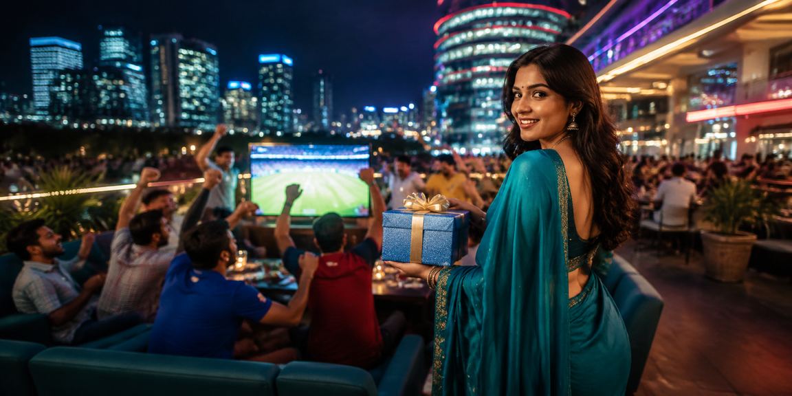 Indian player enjoying online casino on mobile