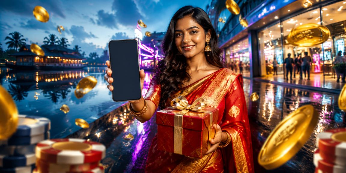 Player enjoying Rummy game on mobile in Kerala